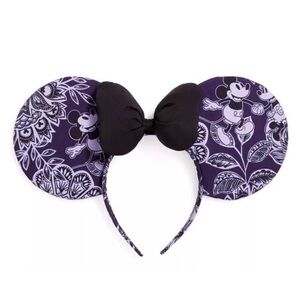Disney’s Vera Bradley Minnie Mouse Ears - Flirty Floral Tonal - NWT